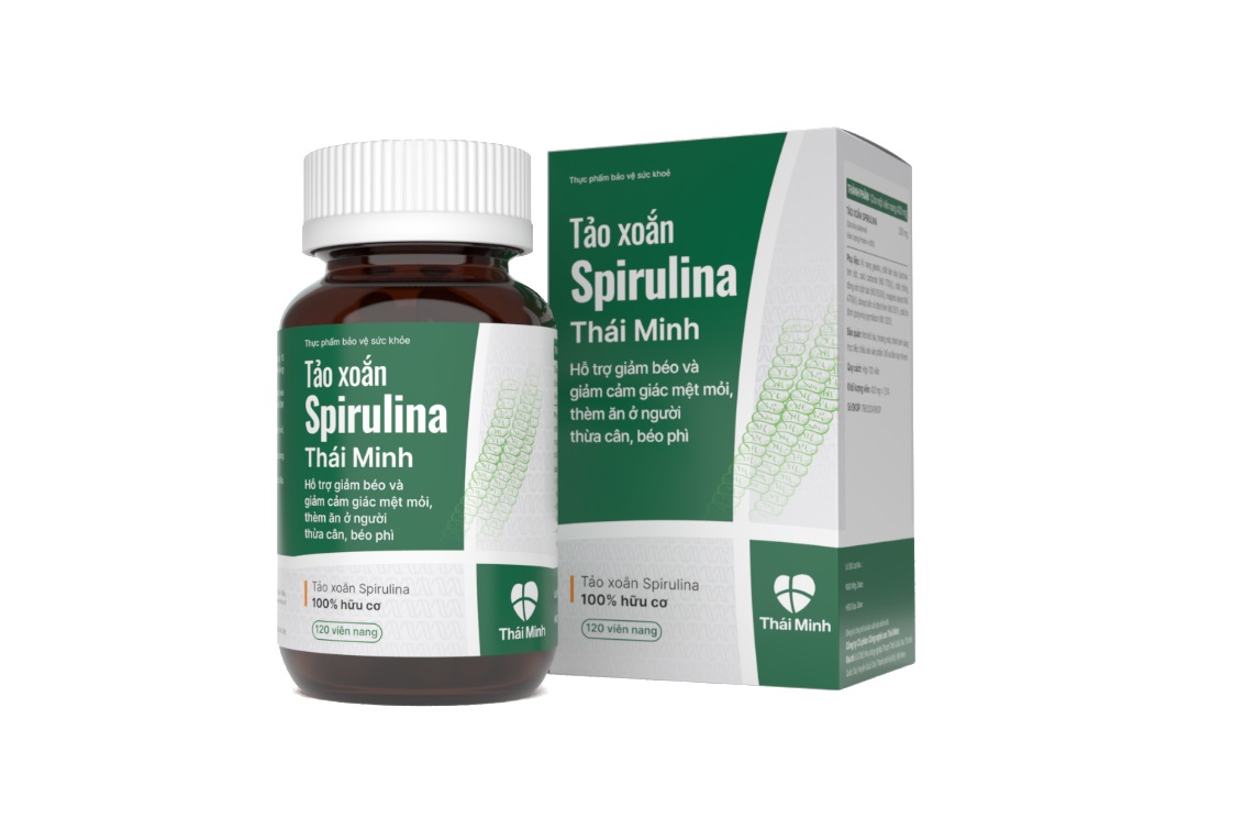 Tảo xoắn Spirulina Thái Minh 100% hữu cơ - "Siêu thực phẩm" giảm cân an toàn và hiệu quả